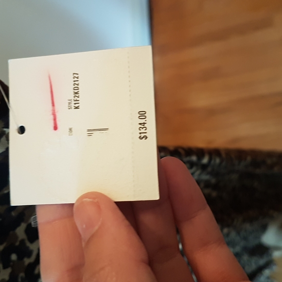 Kate Hill Rayon/Spandex Leopard print Midi Dress - Picture 4 of 7